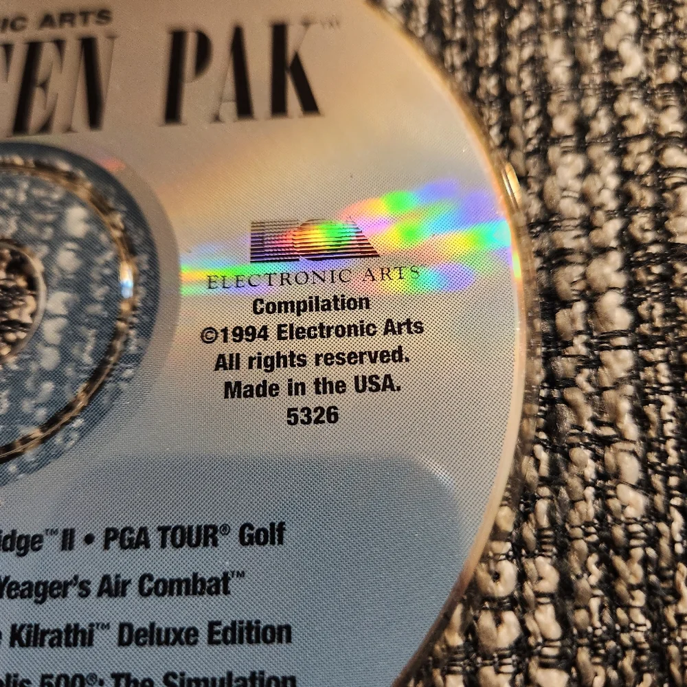 Electronic Arts Top Ten Pak CD PC Discs